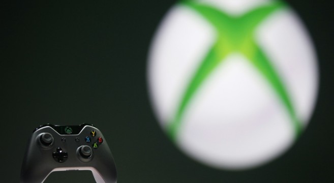 File photo of the Xbox One controller during a press event unveiling Microsoft's new Xbox in Redmond
